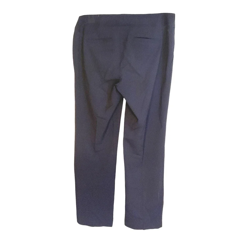 Calvin Klein Black Wide Leg Dress Pants Polyester Rayon Spandex Women Size‎ 4